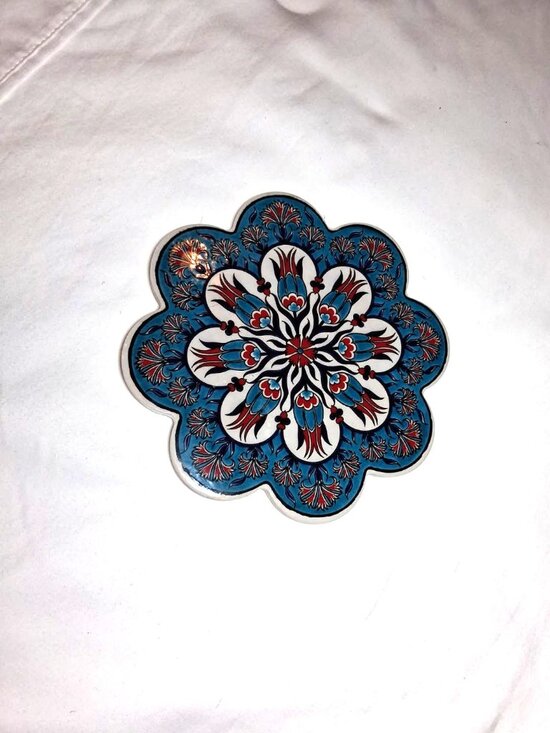 Artnicea | Accents | Traditional Turkish Ceramic Tile Trivet | Poshmark